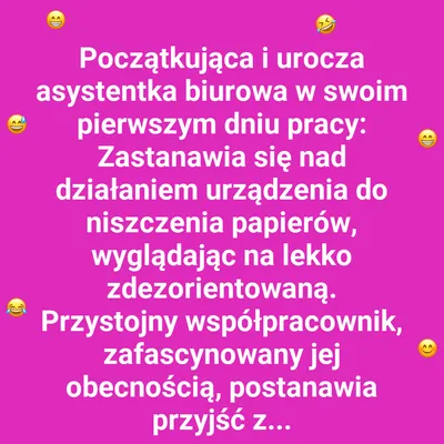 Asystentka odkrywa tajemnice niszczarki