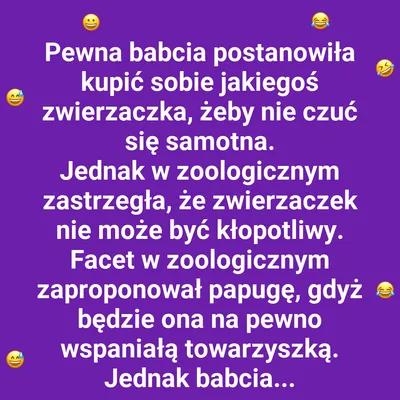 Babcia kontra papuga