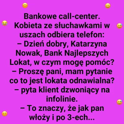 Bankowe call-center i klient, który zaskakuje