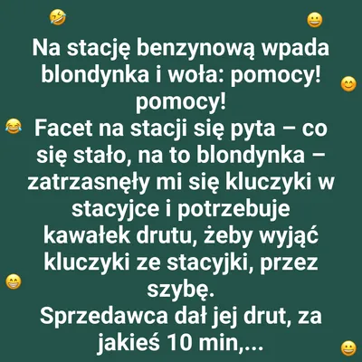 Blondynki kontra zatrzaśnięte klucze