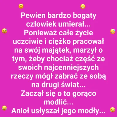 Co bogacz zabrał ze sobą?