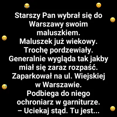 Co dziadek zrobił pod sejmem