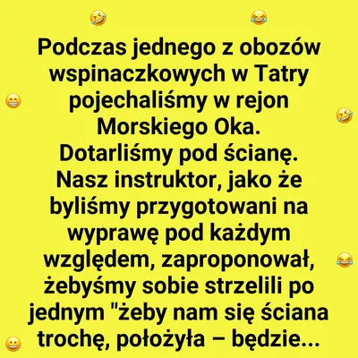 Co się stało z instruktorem wspinaczki?