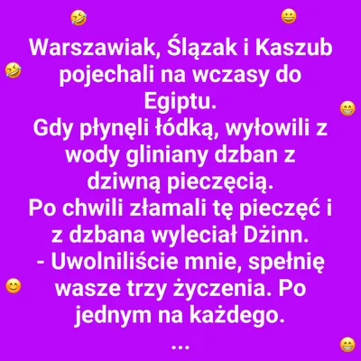 Co zażyczyli sobie Warszawiak, Ślązak i Kaszub?