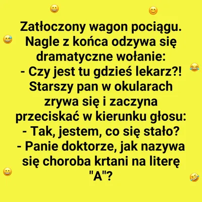 Czy jest lekarz?