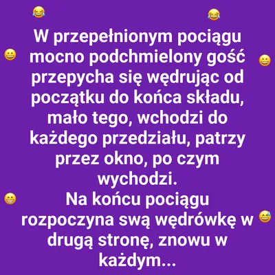 Dlaczego ten pasażer ciągle się kręci?
