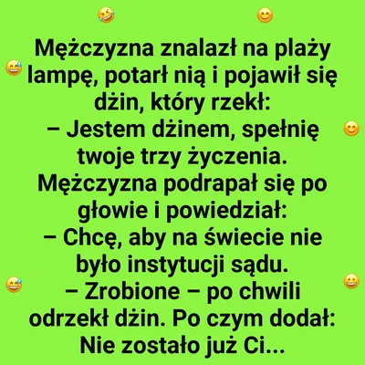 Dżin i sprytna pułapka