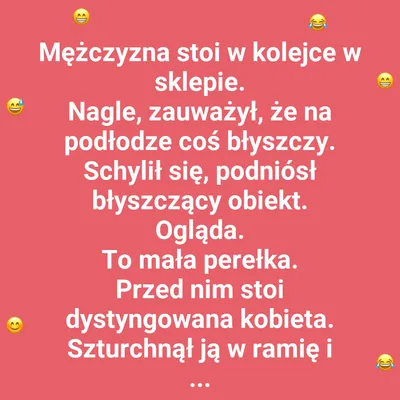 Gdy perła staje się powodem do śmiechu