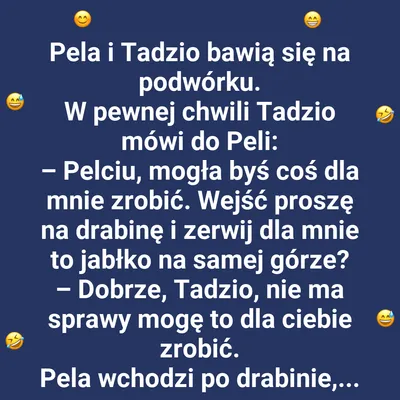Jak Pela przechytrzyła Tadzia