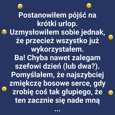 Jak zdobyć kilka dni wolnego
