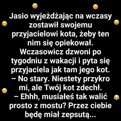Jasio i nieoczekiwane wieści o mamie