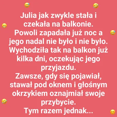 Julia na balkonie 😄