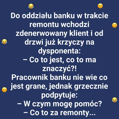 Klient wściekły po remoncie banku