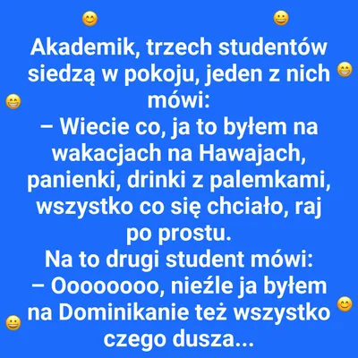 Kto miał najlepsze wakacje?