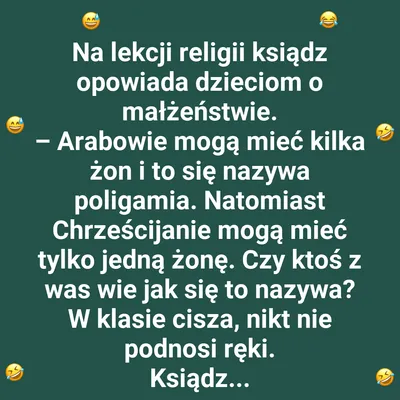 Lekcja religii w klasie Jasia