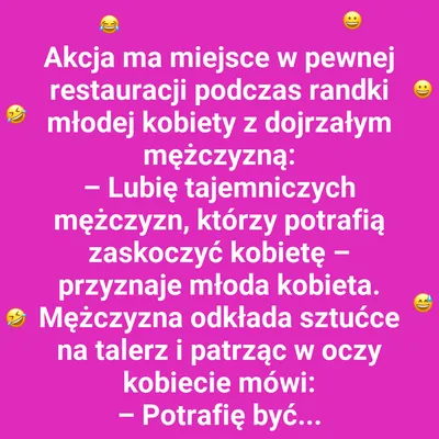 Mężczyzna, który potrafi zaskoczyć