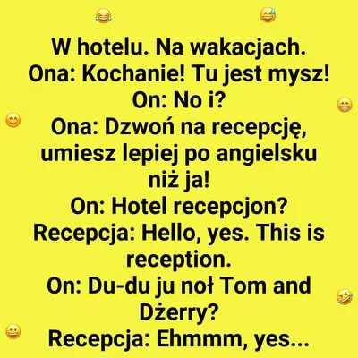 Mysz w pokoju i zabawne zgłoszenie