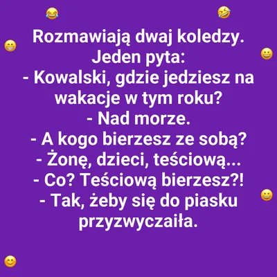 Nad morze z teściową?