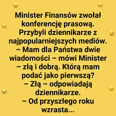 Najpierw radość, potem szok