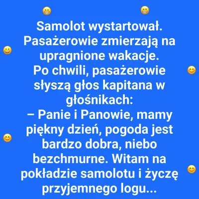 Nieoczekiwana sytuacja w samolocie