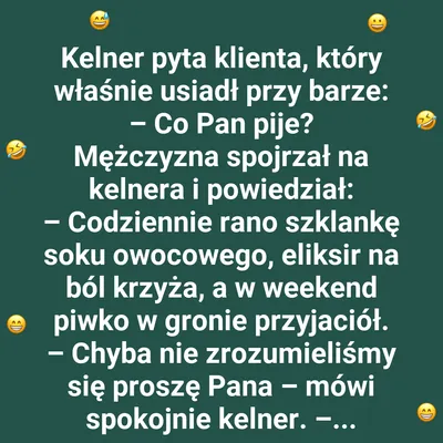 Nietypowa rozmowa w barze