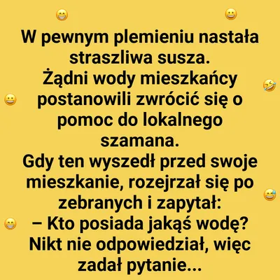 Niezawodny sposób na suszę
