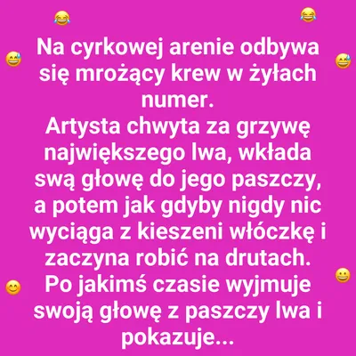 Niezwykły numer cyrkowy