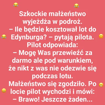 Niezwykły warunek darmowego lotu