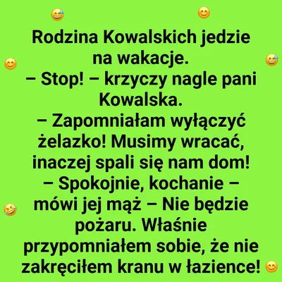 O czym zapomnieli Kowalscy?