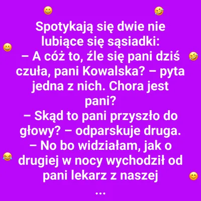 Ostre riposty sąsiadek