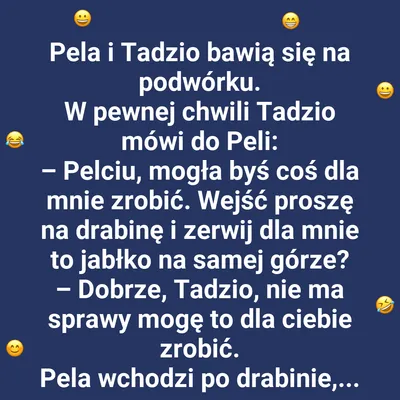 Pela i sprytny sposób na Tadzia
