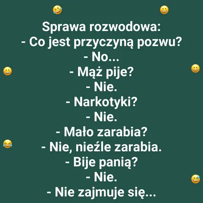 Perfekcyjny mąż a jednak rozwód