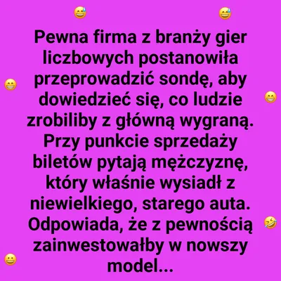 Plany na wygraną