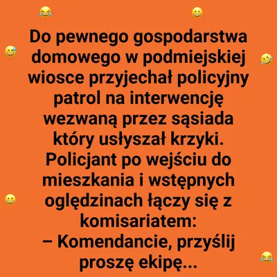 Policyjna interwencja w kuchni