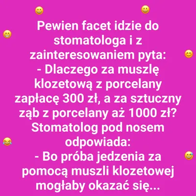 Porcelanowy ząb
