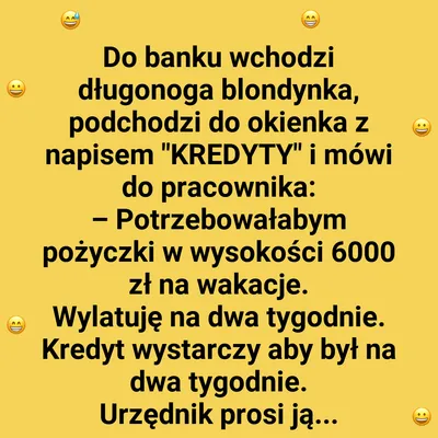 Pożyczka na wakacje