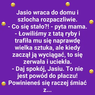 Śmiech i łzy Jasia