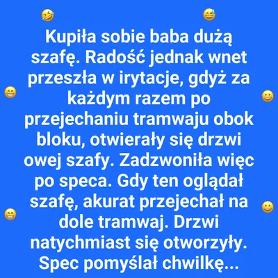 Spec kontra szafa i mąż