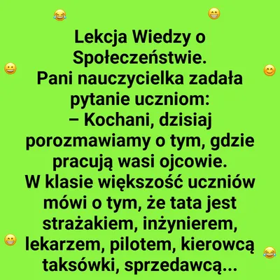 Tajemnicza praca taty Jasia