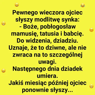 Tajemnicze modlitwy Jasia
