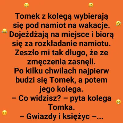 Tomek i noc pod gwiazdami