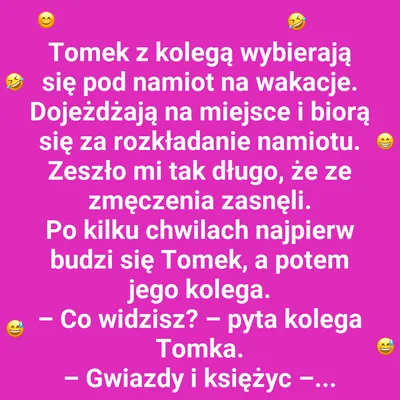 Wakacyjna przygoda Tomka