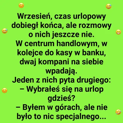 Wspomnienia z wakacji