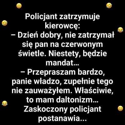 Zaskakująca wymówka